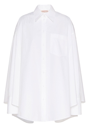 Valentino Garavani oversized cotton shirt - White