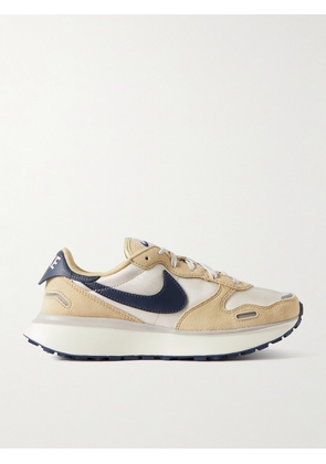 Nike - Phoenix Waffle Suede And Leather-trimmed Canvas Sneakers - Neutrals - US5,US5.5,US6,US6.5,US7,US7.5,US8,US8.5,US9,US9.5,US10,US10.5,US11,US11.5,US12
