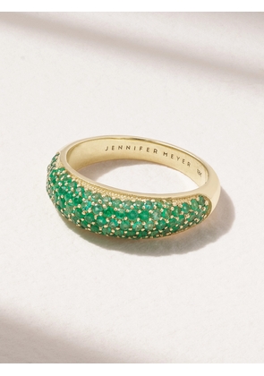 Jennifer Meyer - 18-karat Gold Emerald Ring - 6 1/2