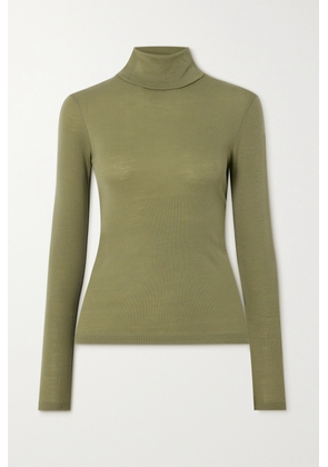 RÓHE - Merino Wool Turtleneck Sweater - Green - FR34,FR36,FR38,FR40,FR42,FR44