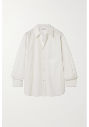 RÓHE - Oversized Cotton-poplin Shirt - White - small,medium,large