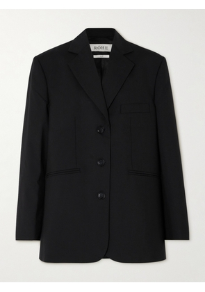 RÓHE - Oversized Wool Blazer - Black - FR34,FR36,FR38,FR40,FR42,FR44