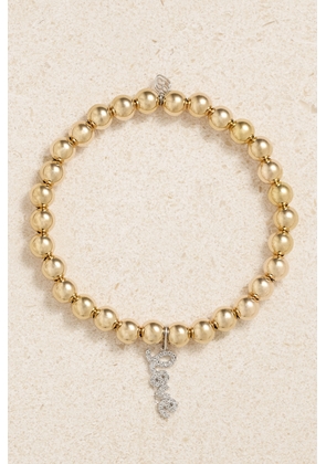 Sydney Evan - Love 14-karat Gold Diamond Bracelet - One size