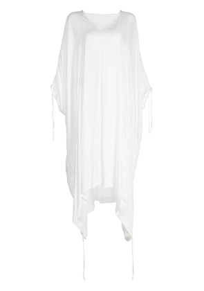 Isaac Sellam Experience 90º Vice draped maxi dress - White