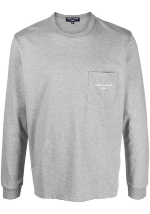 Comme des Garçons Homme logo-print cotton T-Shirt - Grey