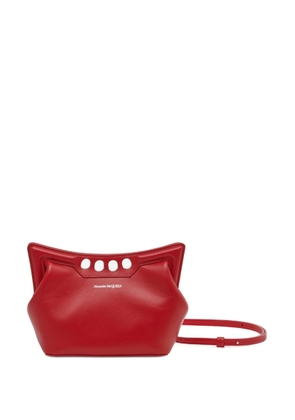 Alexander McQueen mini The Peak clutch bag - Red