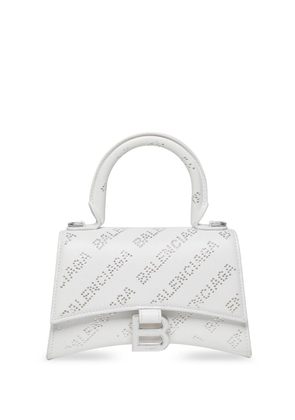 Balenciaga XS Hourglass tote bag - White