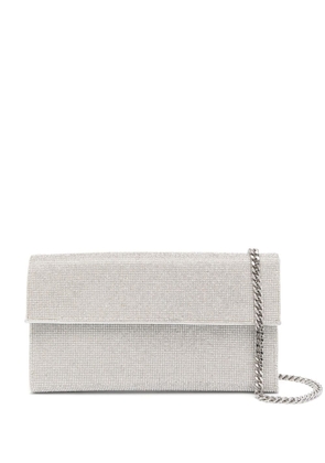 Casadei embellished clutch-bag - Silver