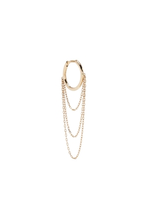 Persée 18kt yellow gold chain-link drop earring