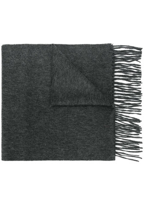 N.Peal woven ripple scarf - Grey