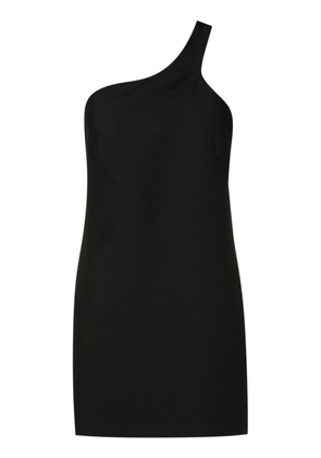 Valentino Garavani one-shoulder sleeveless minidress - Black