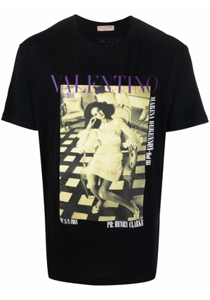 Valentino Garavani Rendez-Vous print T-shirt - Black