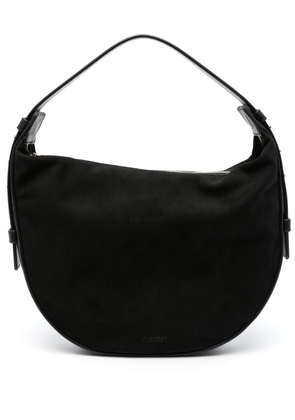 Aspinal Of London Hobo Crescent shoulder bag - Black