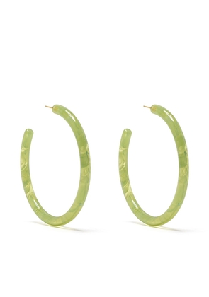 Cult Gaia Geneva hoop earrings - Green