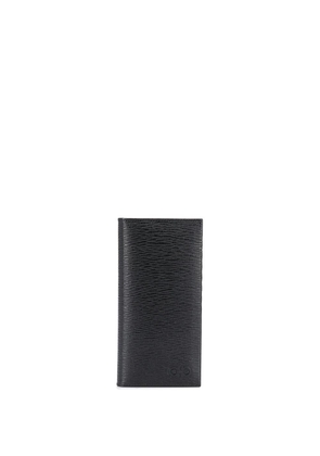 Ferragamo Gancini vertical bi-fold wallet - Black