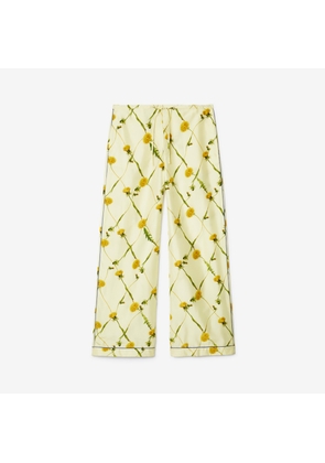 Burberry Dandelion Silk Pyjama Trousers