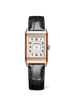 Jaeger-Lecoultre Pink Gold Reverso Classic Watch 21Mm