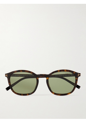 TOM FORD - Round-Frame Tortoiseshell Acetate Sunglasses - Men - Tortoiseshell