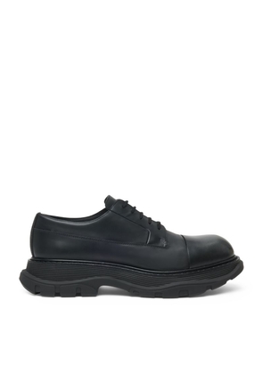 Alexander Mcqueen Leather Tread Derby Shoes