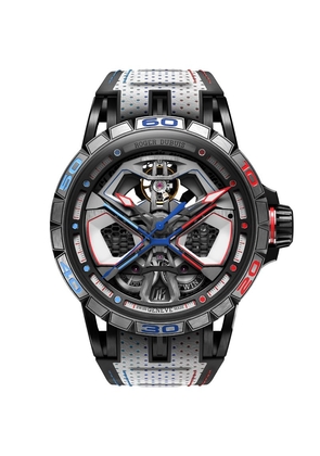 Roger Dubuis Titanium Excalibur Spider Monobalancier Watch 45Mm