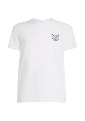 Derek Rose Pima Cotton Cat Print Ripley T-Shirt