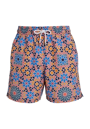 Derek Rose Printed Tropez Swim Shorts