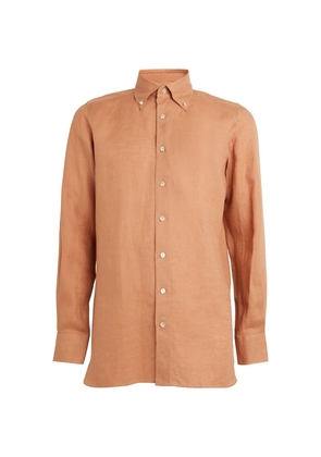100Hands Linen Button-Down Shirt