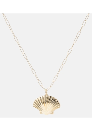 Mateo Venus Large 14kt gold pendant necklace