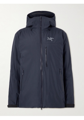 Arc'teryx - Beta Insulated Logo-Embroidered 2L 40D GORE-TEX® Hooded Jacket - Men - Blue - S