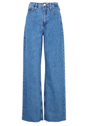 Frame Le High 'N' Tight Wide-leg Jeans - Blue - W25