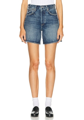 Citizens of Humanity Marlow Long Vintage Short in Bambi - Blue. Size 23 (also in 24, 25, 26, 27, 29, 31, 32, 34).