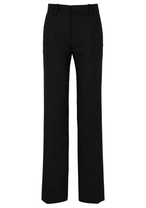 Victoria Beckham Straight-leg Jersey Trousers - Black - 12