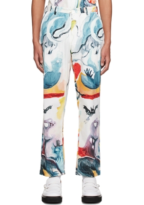 Endless Joy Off-White Pipe Dream Trousers