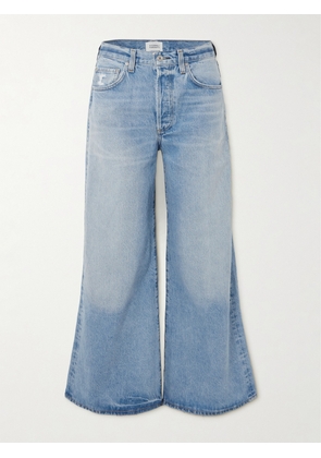 Citizens of Humanity - Beverly High-rise Wide-leg Jeans - Blue - 23,24,25,26,27,28,29,30,31,32