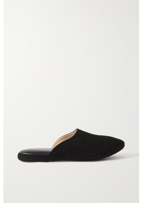 Charvet - Suede Slippers - Black - x small,small,medium,large