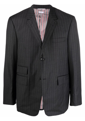 Thom Browne striped tailored blazer - Grey