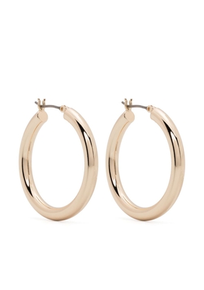 Lauren Ralph Lauren polished-finish brass hoop earrings - Gold