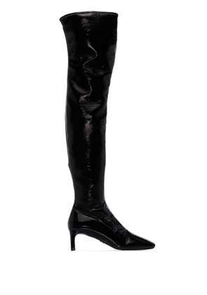 Prada 55mm knee-length boots - Black