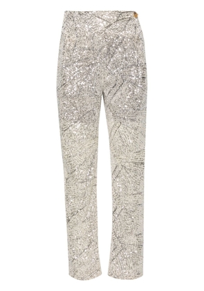 Blazé Milano Lady Soul straight-leg trousers - Silver