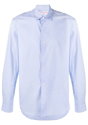 Orlebar Brown button-up long-sleeved shirt - Blue