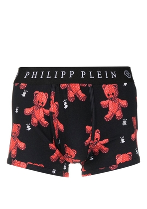 Philipp Plein teddy bear print boxers - Black