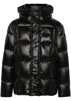 Blauer hooded padded jacket - Black