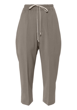 Rick Owens cropped-leg trousers - Grey
