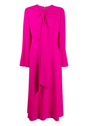 Valentino Garavani twist detailing dress - Pink