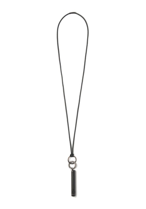 LEMAIRE maglite LED pendant necklace - Black