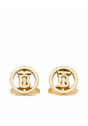 Burberry Monogram motif cufflinks - Gold