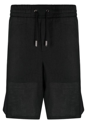 Billionaire embroidered-logo bermuda shorts - Black