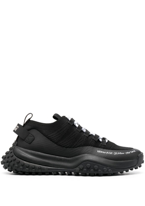 Versace Jeans Couture panelled lace-up sneakers - Black