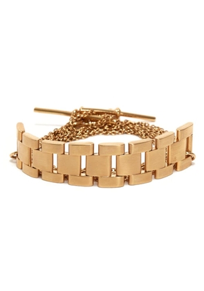 Victoria Beckham Chain Wrap T-bar necklace - Gold