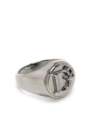 Dsquared2 monogram-embossed ring - Silver